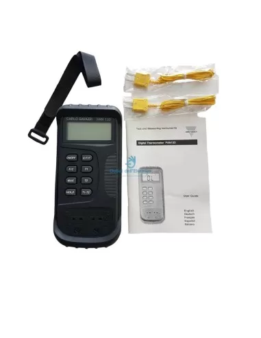 Thermomètre numérique à double entrée Gavazzi PAN133